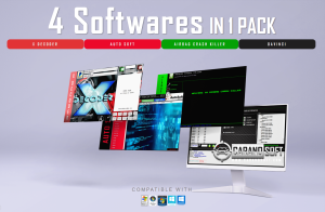4 SOFTWARES IN 1 PACK