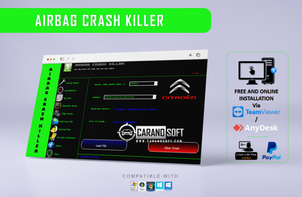 AIRBAG CRASH KILLER ORIGINAL SOFTWARE