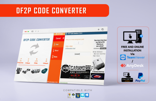 DF TO P CODE CONVERTER SOFTWARE