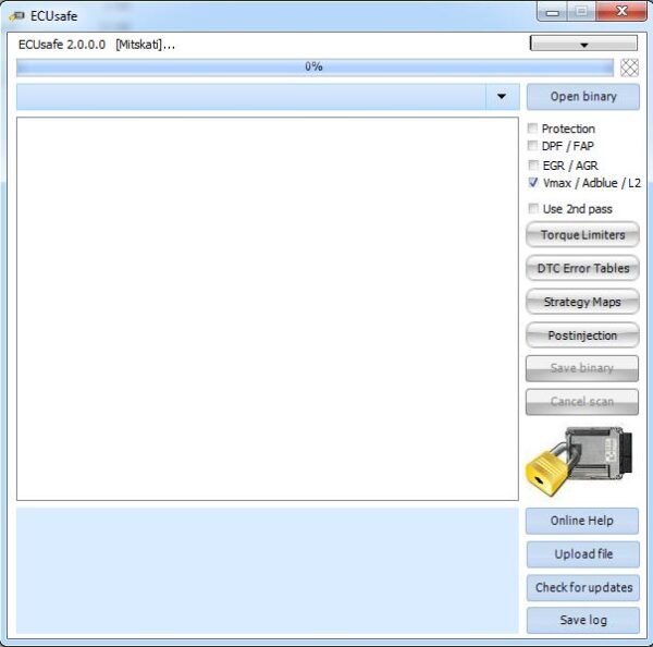ECUsafe 2.0 DPF FAP EGR AGR Speed limiter Remove Software - Image 2