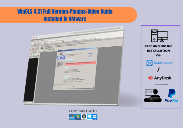 WinOLS 4.51 Full Version+Plugins+Video Guide Installed in VMware