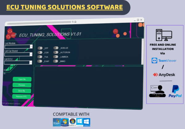 ECU TUNING SOLUTIONS SOFTWARE
