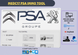 MEDC17 PSA IMMO TOOL