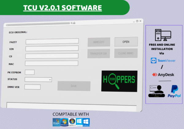 TCU V2.0.1 SOFTWARE